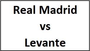 Entradas - Real Madrid vs Levante
