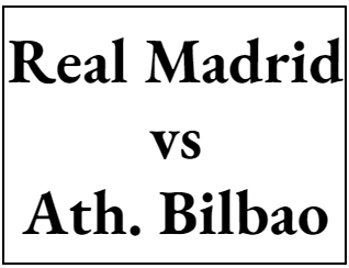 Entradas - Real Madrid vs Ath.Bilbao